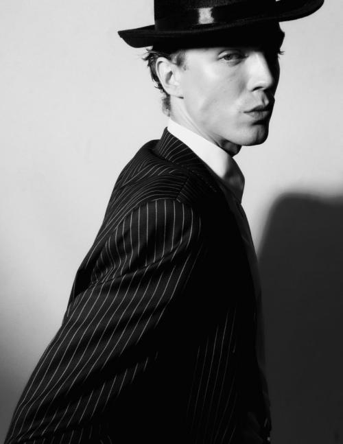 Al Capone Pinstripe & Fedora - фото 1