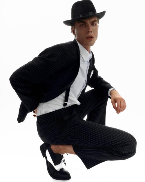 Al Capone Pinstripe & Fedora - фото 2