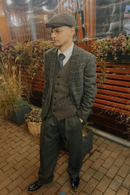 Charcoal Stripe Gangster - фото 3