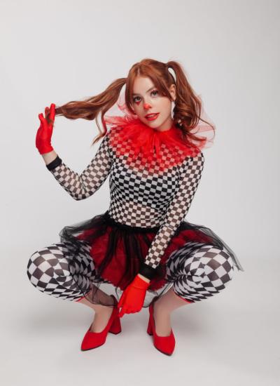 Crimson Checkered Harlequin Crimson Checkered Harlequin - фото 1