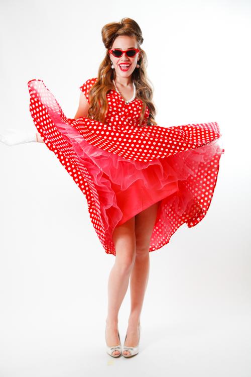 Crimson Dot & Pearl Charm - фото 2