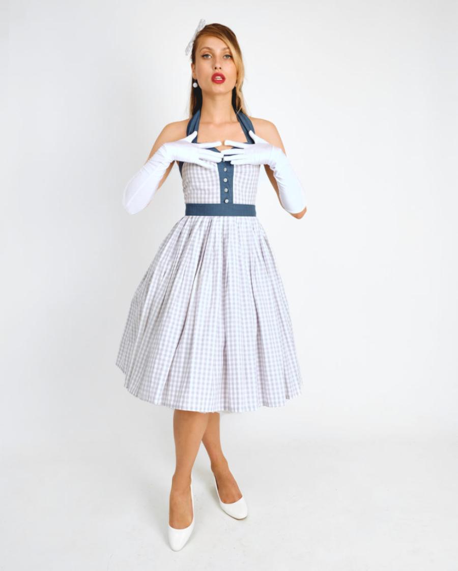 Lavender Gingham & Pearl Dew - фото 1