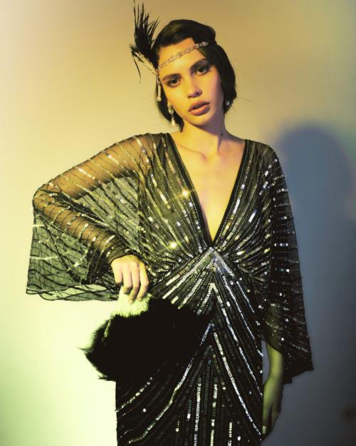 Midnight Sequin & Onyx Plume - фото 10