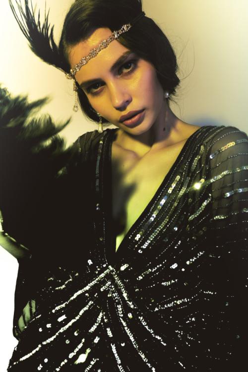 Midnight Sequin & Onyx Plume - фото 11