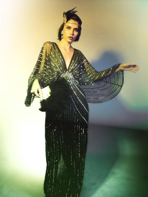 Midnight Sequin & Onyx Plume - фото 8