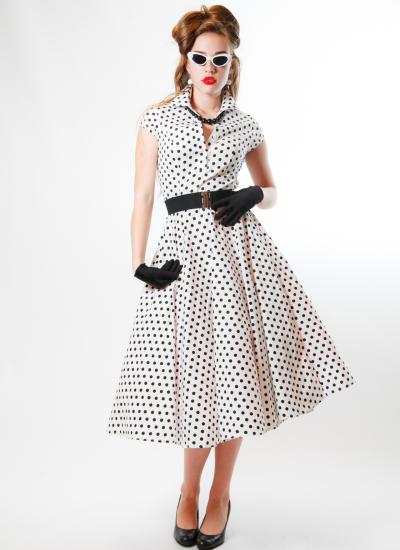 Monochromatic Polka Dot Chic Monochromatic Polka Dot Chic - фото 2