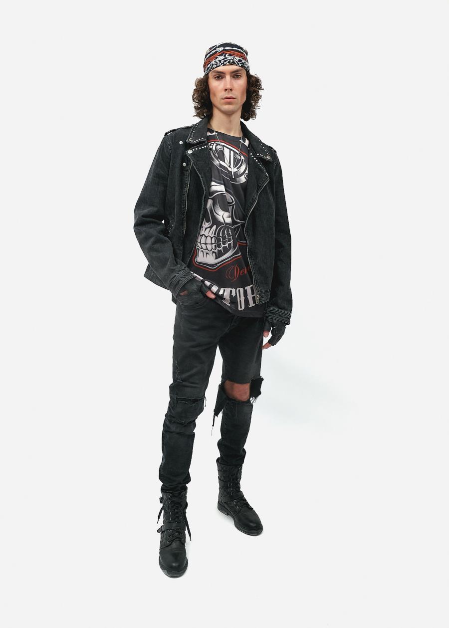 Monochrome Skull Rider - фото 1