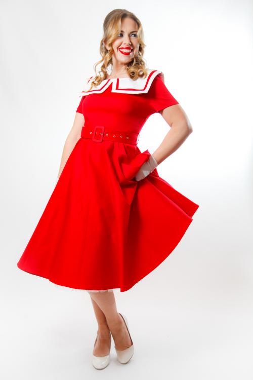 Nautical Crimson Pin-up - фото 2
