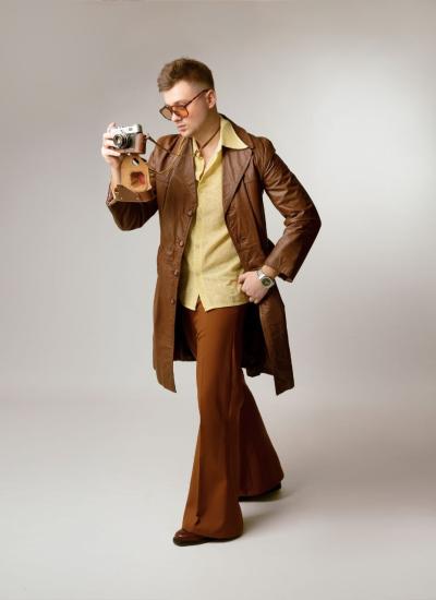 Vintage Leather Sophisticate Назва образу: Vintage Leather Sophisticate - фото 1