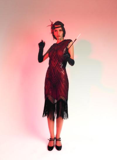 Scarlet Ember & Noir Fringe Scarlet Ember & Noir Fringe - фото 1