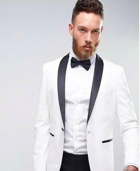 White & Black Tuxedo Elegance - фото 2