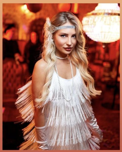 White Flapper Glitz - фото 2