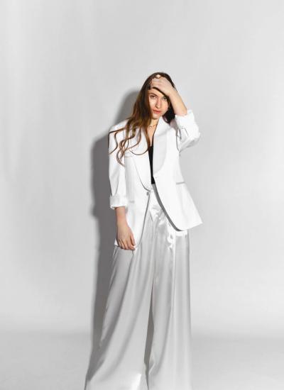 White Satin Power-Suit White Satin Power-Suit - фото 2